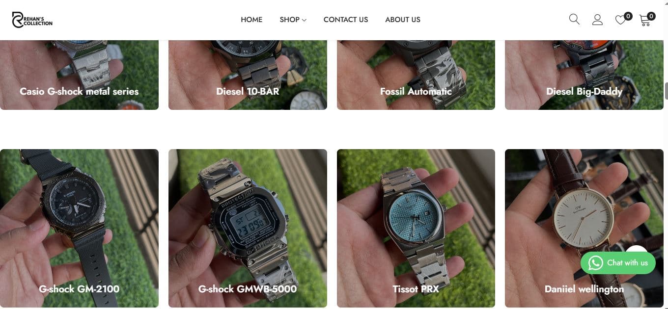 Collection by Rehan – men's watches and accessories D2C brand website